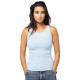 Karl Kani Γυναικεία αμάνικη μπλούζα Woven Signature Rhinestone Rib Tank
